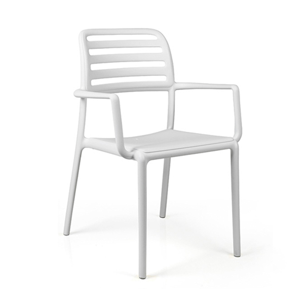 Fauteuil Costa blanc