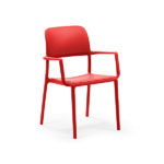 Chaise Riva rouge