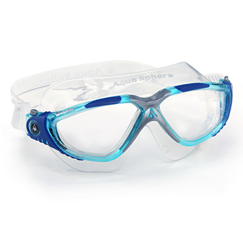 Mini masque piscine vista Aquasphere bleu