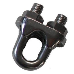Serre-câble étrier en Inox
