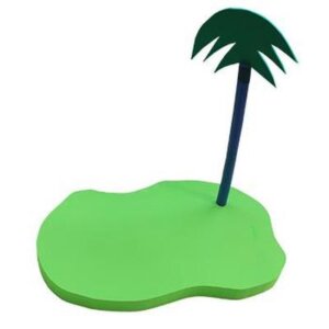 Jeu mousse Île Enchantée – Dim 1420 x 890 x 90 mm – Plastazote