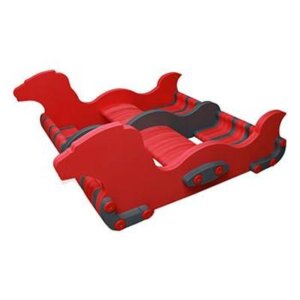 Jeu mousse 3D Loch Ness – Dim 2000x1600x1000 mm – EVA