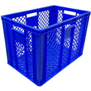 Panier de rangement pour étagère 600 x 400 x 410mm – Bleu