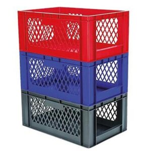 Panier empilable avec ouverture frontale 590 x 390 x 320mm