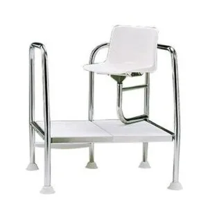 Base de surveillance 0.40 mètre siège pivotant à 90° - Inox 304