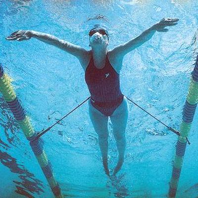 Stationary swimtrainer Strechcordz – Vert Force 3