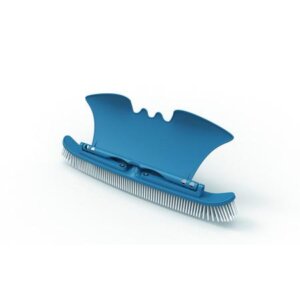 Brosse de paroi et fond Blue line 45 cm avec aile de placage à clips