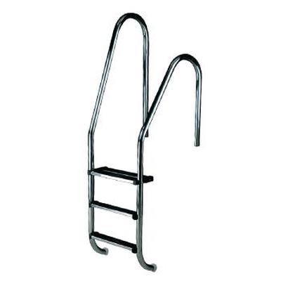 Échelle de piscine standard asymétrique Ø43 mm Inox 316L
