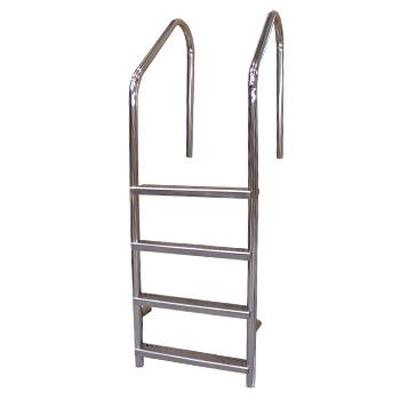Escalier d&rsquo;accès en Inox 316L – Marches larges et soudées – Sur-mesur