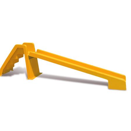 Toboggan à pente variable avec flotteur integré – Long 3300 mm