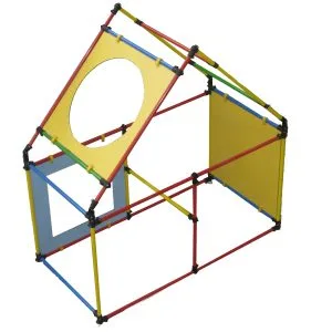 Cage aquatique La maison - Dim 1850 X 900 X 2000 mm - Sans panneau