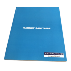 Carnet sanitaire couverture souple pour piscine collective