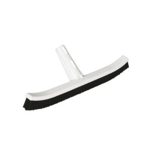 Brosse courbe blanche vis papillon