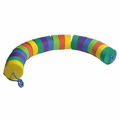 Le Serpent 20 disques avec tubes – Dim 220 x 1900 mm – Plastazote