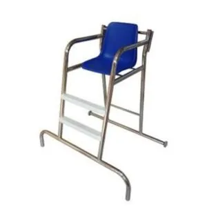 Chaise de surveillance "Luxe" Inox 316L - H 1 M 2 marches