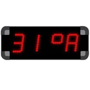 Horloge Led s secteur Température bassin + air -Sonde eau 30M air 3M