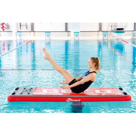 Planche fitness aquatique BEboard Beco pour un usage professionnel