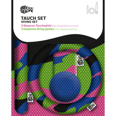 Set boule anneau baton Beco Sealife lestés