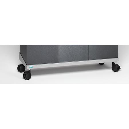 Chariot à roulettes pour 3 poubelles WSG VAR