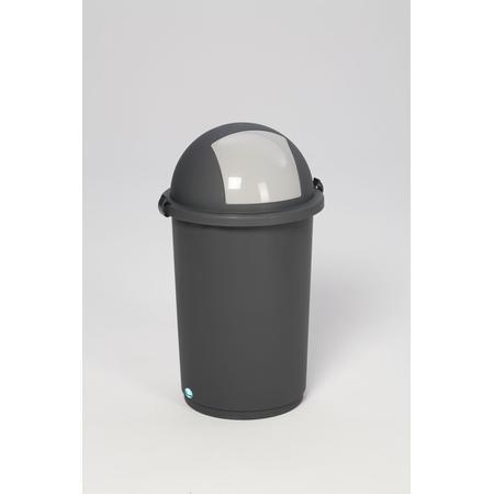 Poubelle plastique dôme – 50L