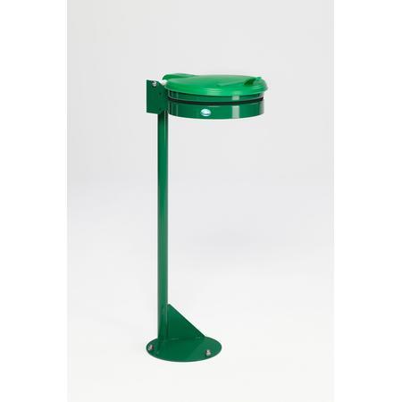 Support sac poubelle VIGIPIRATE avec poteau – Couvercle plastique