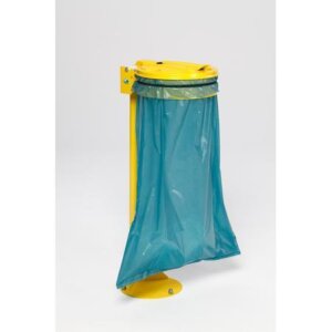 Support sac poubelle VIGIPIRATE avec poteau – Couvercle acier