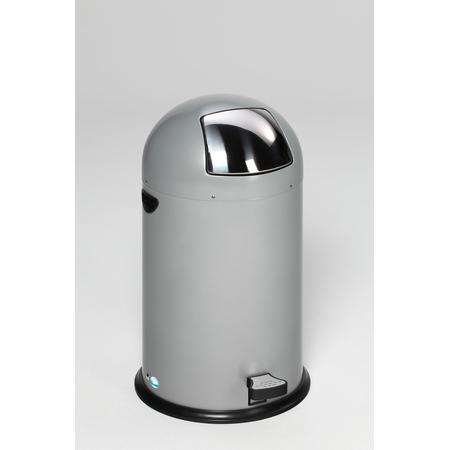 Poubelle dôme avec pédale – 40L
