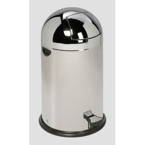 Poubelle dôme avec pédale – 40L