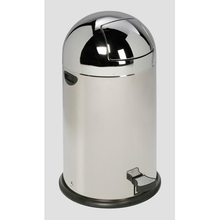 Poubelle dôme avec pédale – 40L