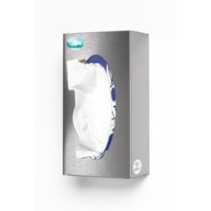 Support pour boite de gants ou mouchoirs – Inox simple