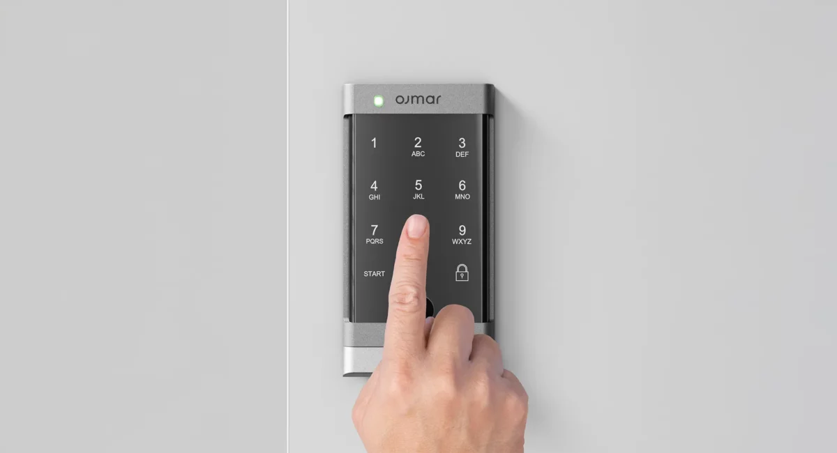 Serrure Ojmar à code OCS Smart D – IP56 – Avec prise de main