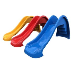 Toboggan 4 marches Eco – Jaune Bleu ou Rouge selon stock