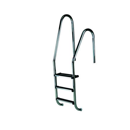 Échelle de piscine standard asymétrique Ø43 mm Inox 316L
