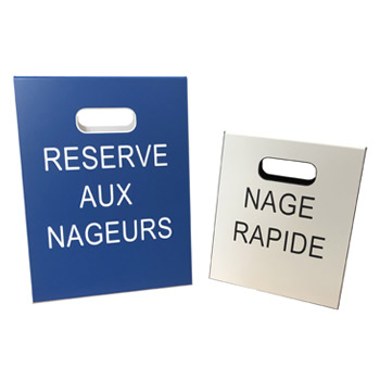 Panneau de réservation Gravolply La Scolaire