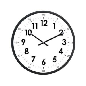 Horloge murales à pile – Ø400 mm