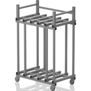 Rangement pour tapis et paniers 1400 x 600 x 2250 mm