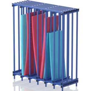 Rangement pour grands tapis – double 2000 x 726 x 2300