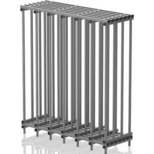Rangement pour grands tapis – double 2000 x 726 x 2300