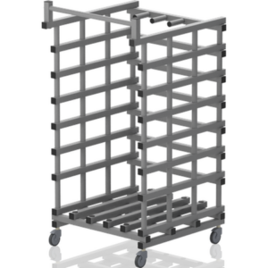 Rack de rangement pour 5 tapis 250 x 90 x 15 cm