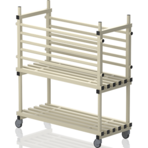 Chariot porte équipements pour noodles et ceintures 1350x570x1500mm