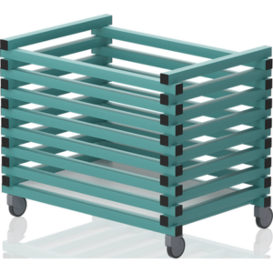 Chariot sans couvercle – barres horizontales 1040 X 690 X 840 mm