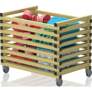 Chariot sans couvercle – barres horizontales 1040 X 690 X 840 mm