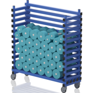 Chariot pour haltères d’aquagym 1230x420x1330mm