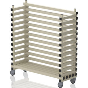Chariot pour haltères d’aquagym 1230x420x1330mm