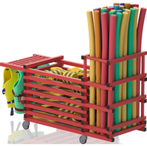 Chariot combi sans couvercle+noodles-Barres horizonta 1840x690x1110mm