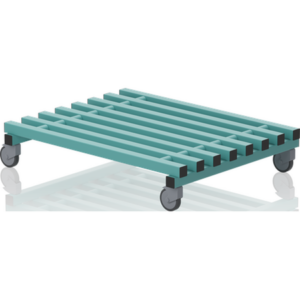 Plateforme de transport sur roulettes 1000 x 820 x 210 mm