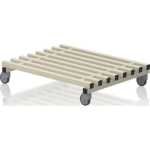 Plateforme de transport sur roulettes 1000 x 820 x 210 mm