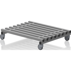 Plateforme de transport sur roulettes 1000 x 820 x 210 mm
