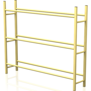Etagère porte ballons de gym 3 étages 2090 x 400 x 1750 mm
