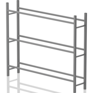 Etagère porte ballons de gym 3 étages 2090 x 400 x 1750 mm